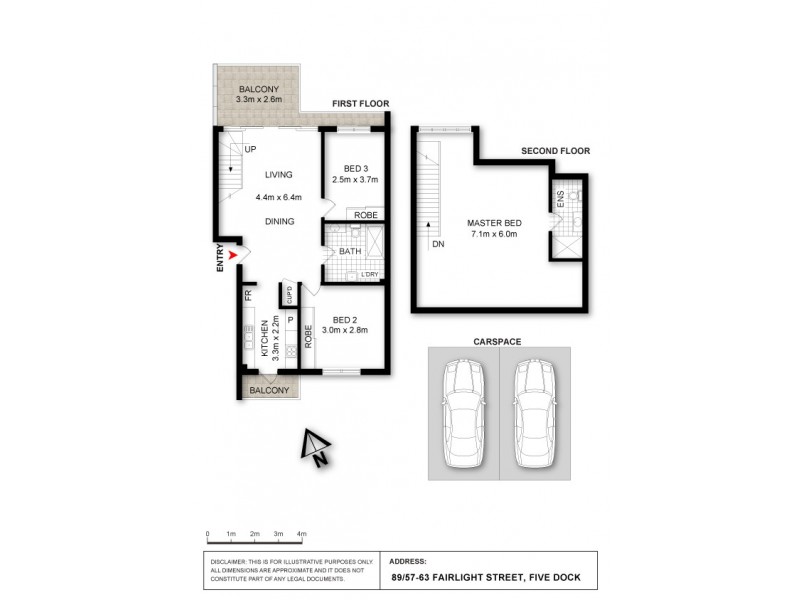 89/57-63 Fairlight Street, Five Dock NSW 2046 Floorplan