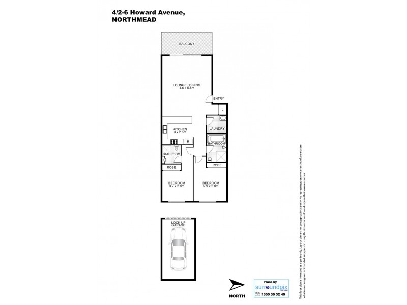 4/2-6 Howard Avenue, Northmead NSW 2152 Floorplan