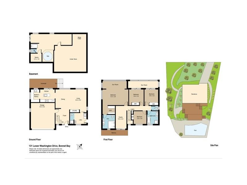 131 Lower Washington Drive, Bonnet Bay NSW 2226 Floorplan