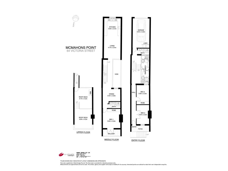 64 Victoria Street, Mcmahons Point NSW 2060 Floorplan