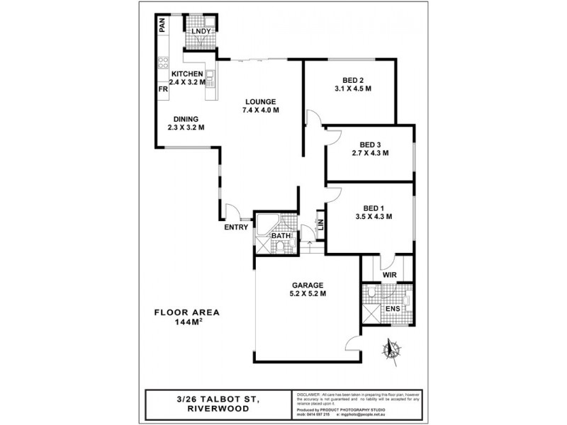 3/26 Talbot Street, Riverwood NSW 2210