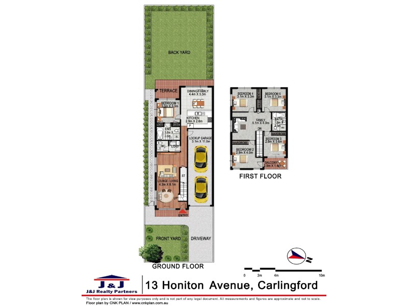 13 Honiton Ave, Carlingford NSW 2118 Floorplan