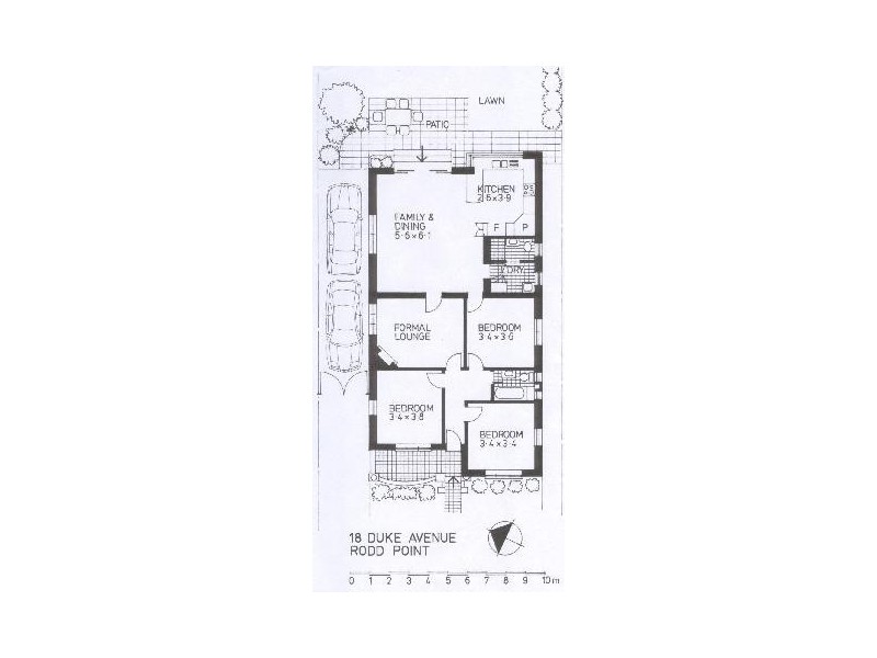18 Duke Avenue, Rodd Point NSW 2046 Floorplan