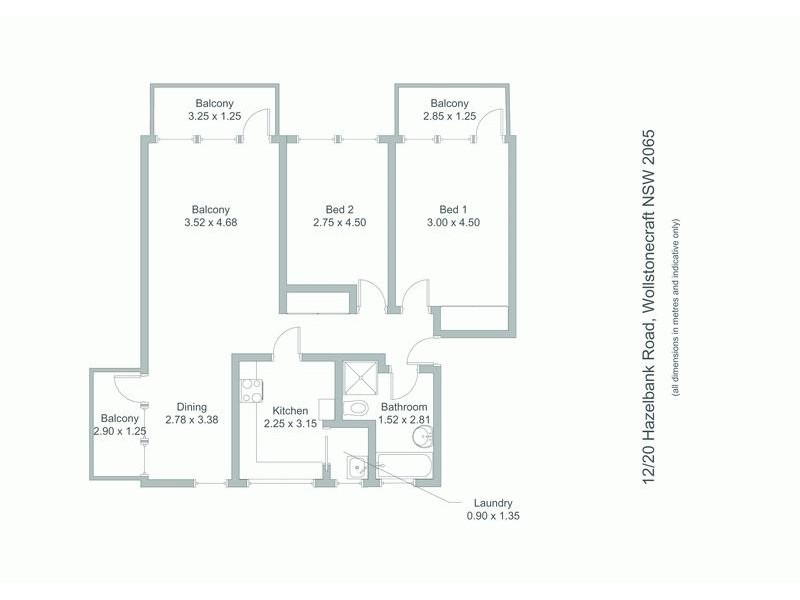 12/20 Hazelbank Road, Wollstonecraft NSW 2065