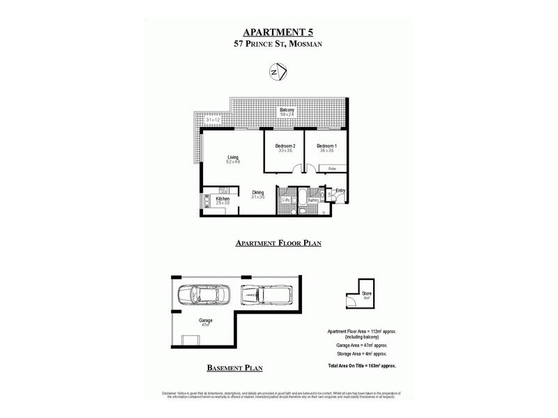 5/57-59 Prince Street, Mosman NSW 2088