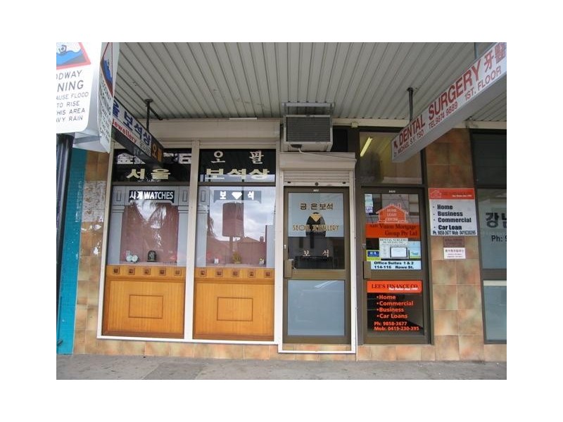 114-116 Rowe St, Eastwood NSW 2122
