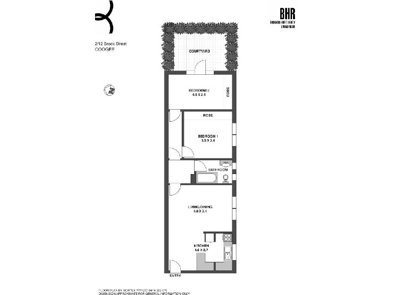 2/12 – 14 Brook Street, Coogee NSW 2034
