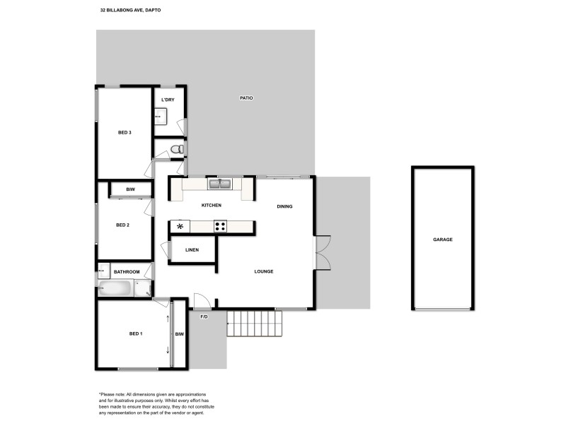 32 Billabong Avenue, Dapto NSW 2530 Floorplan