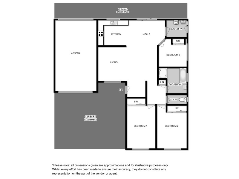 10 Sawtell Street, Albion Park NSW 2527 Floorplan