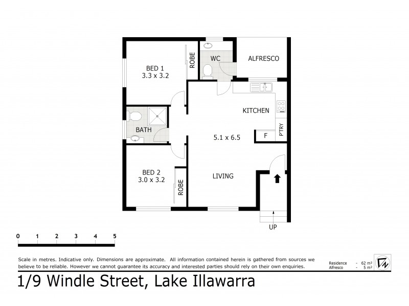 1/9 Windle Street, Lake Illawarra NSW 2528 Floorplan