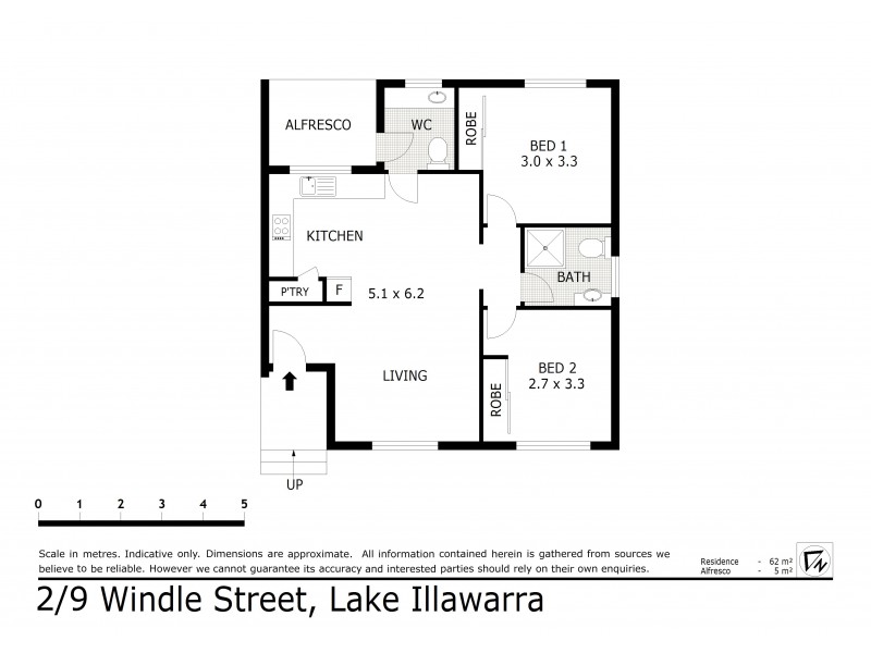 2/9 Windle Street, Lake Illawarra NSW 2528 Floorplan