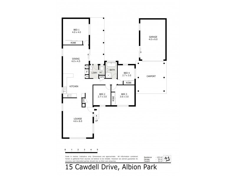 15 Cawdell Drive, Albion Park NSW 2527 Floorplan