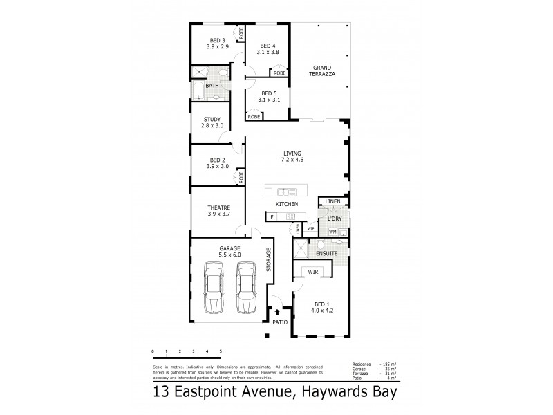 13 Eastpoint Avenue, Haywards Bay NSW 2530 Floorplan
