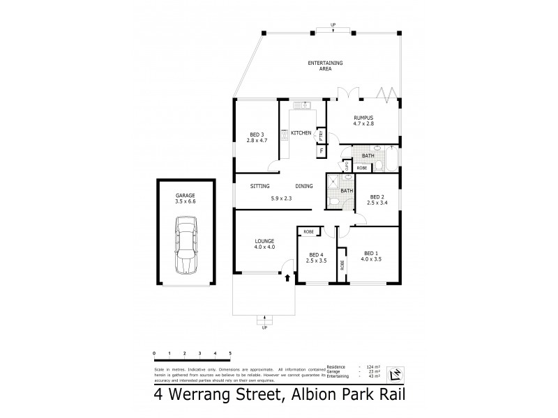 4 Werrang Street, Albion Park Rail NSW 2527 Floorplan