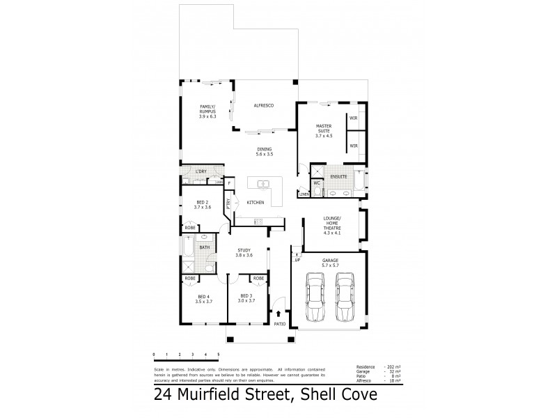 24 Muirfield Avenue, Shell Cove NSW 2529 Floorplan