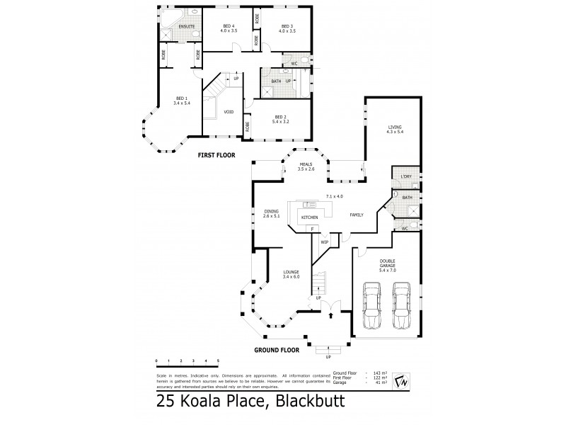 25 Koala Place, Blackbutt NSW 2529 Floorplan