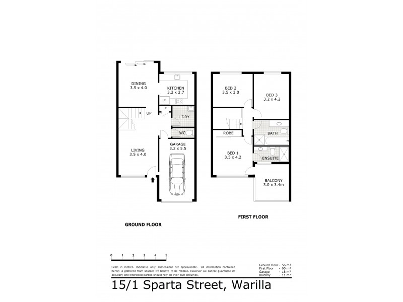15/1 Sparta Street, Warilla NSW 2528 Floorplan