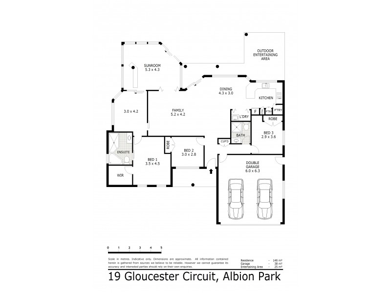 19 Gloucester Circuit, Albion Park NSW 2527 Floorplan