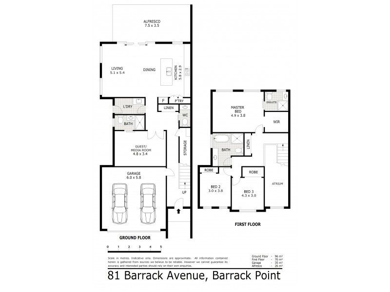 81 Barrack Avenue, Barrack Point NSW 2528 Floorplan