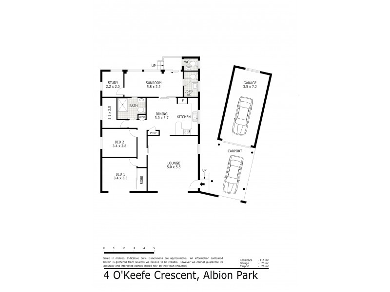 4 O’Keefe Crescent, Albion Park NSW 2527 Floorplan