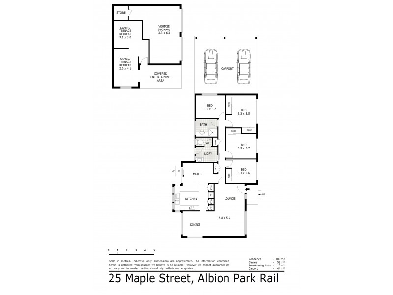 25 Maple Street, Albion Park Rail NSW 2527 Floorplan