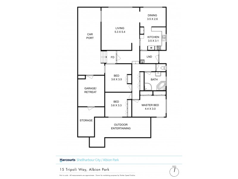 15 Tripoli Way, Albion Park NSW 2527 Floorplan