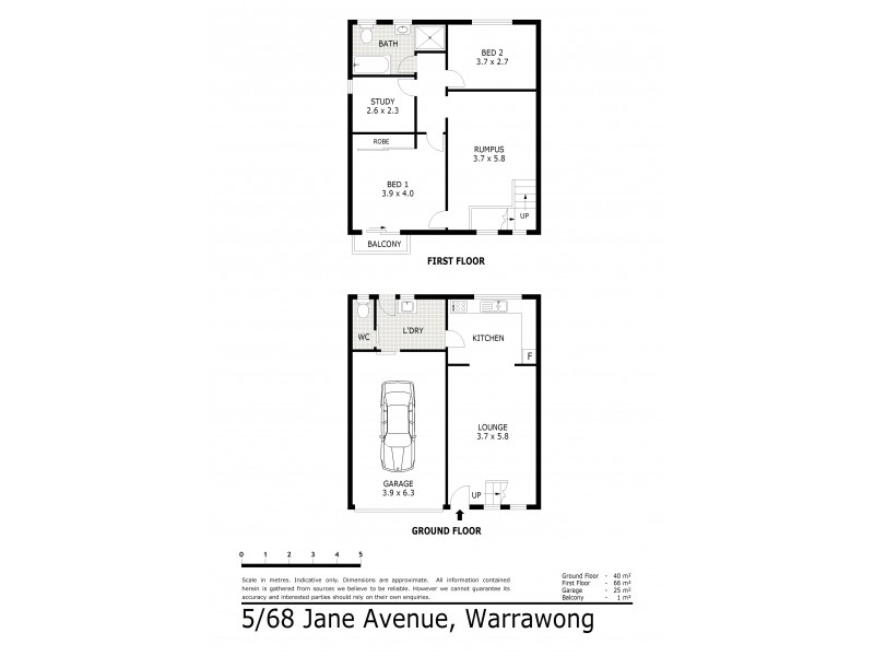 5/68 Jane Avenue, Warrawong NSW 2502 Floorplan