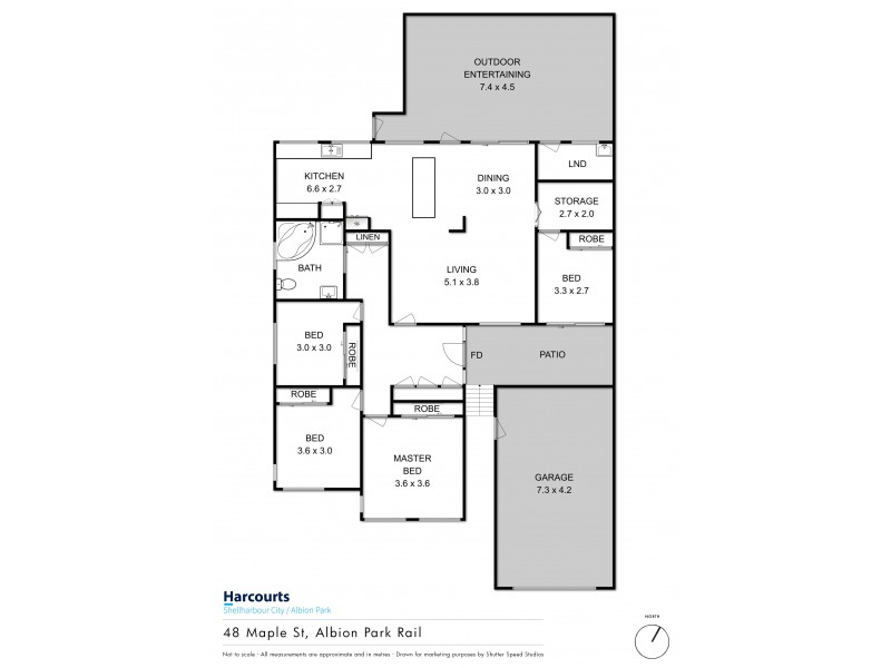 48 Maple Street, Albion Park Rail NSW 2527 Floorplan