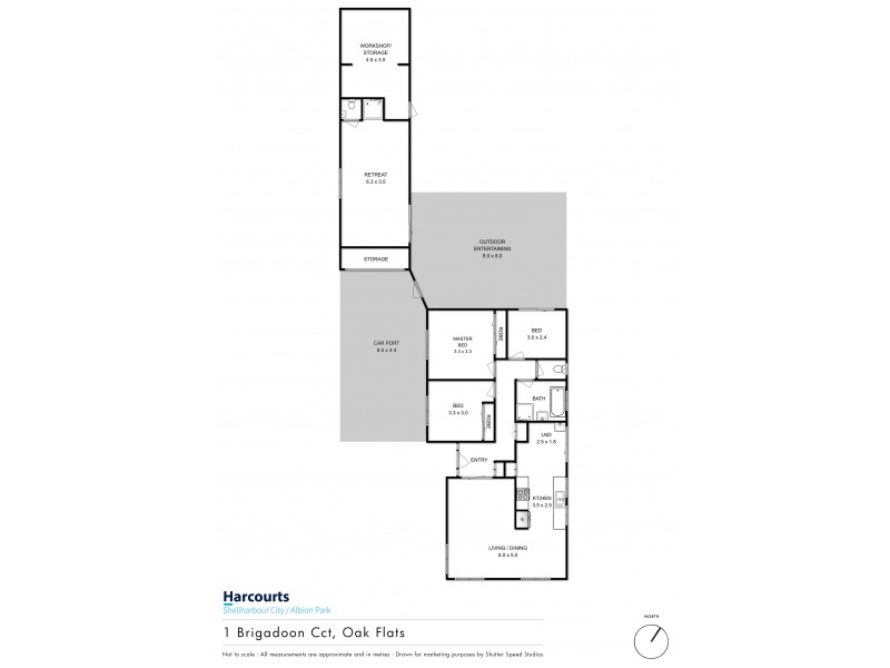 1 Brigadoon Circuit, Oak Flats NSW 2529 Floorplan