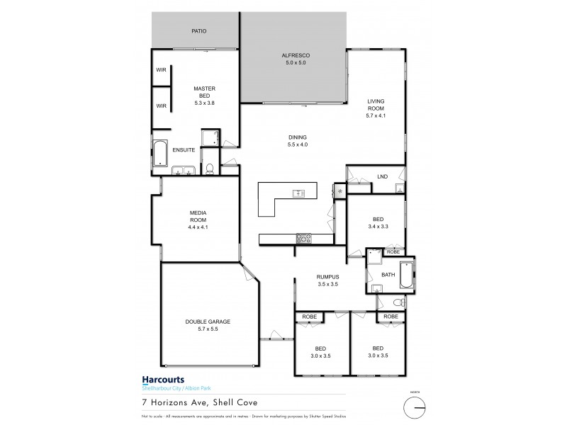 7 Horizons Avenue, Shell Cove NSW 2529 Floorplan