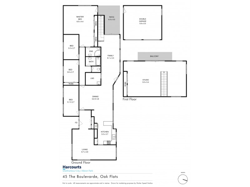 45 The Boulevarde, Oak Flats NSW 2529 Floorplan