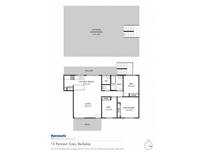 13 Pennant Crescent, Berkeley NSW 2506 Floorplan