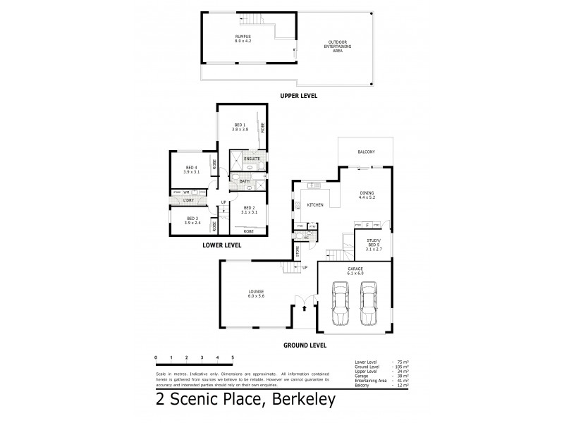 2 Scenic Place, Berkeley NSW 2506 Floorplan