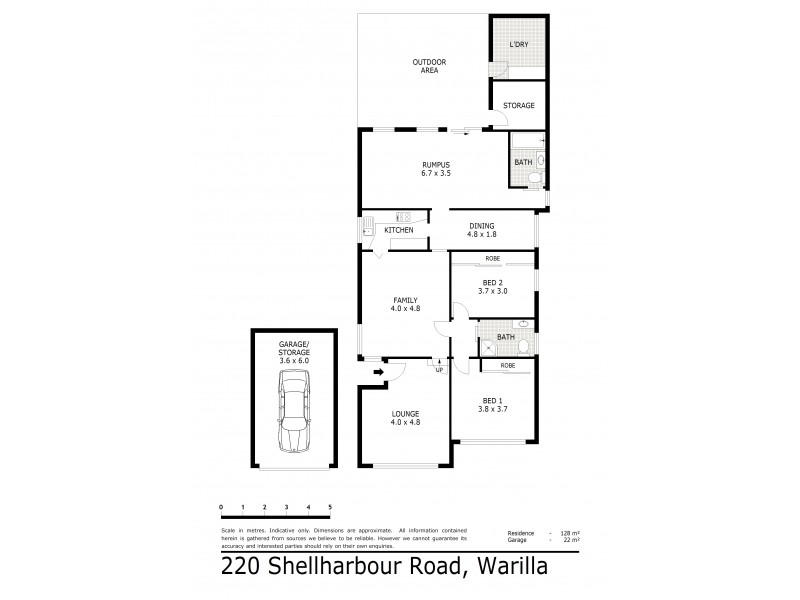 220 Shellharbour Road, Warilla NSW 2528 Floorplan