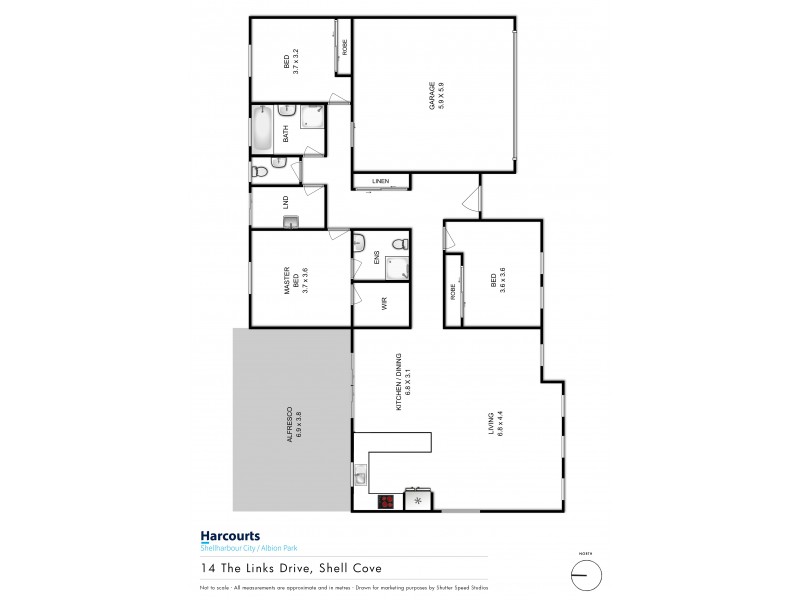 14 The Links Drive, Shell Cove NSW 2529 Floorplan
