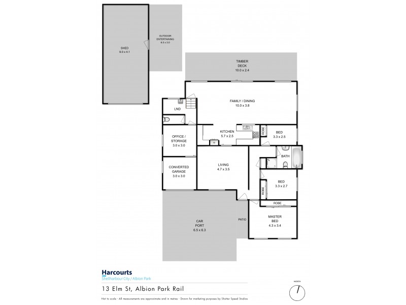13 Elm Street, Albion Park Rail NSW 2527 Floorplan