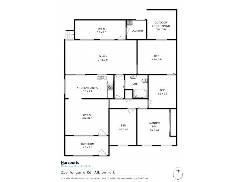258 Tongarra Road, Albion Park NSW 2527 Floorplan