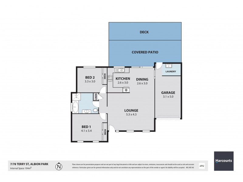 7/78 Terry Street, Albion Park NSW 2527 Floorplan