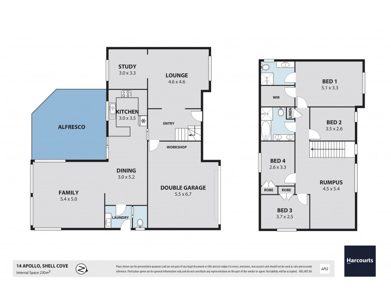 14 Apollo Drive, Shell Cove NSW 2529 Floorplan