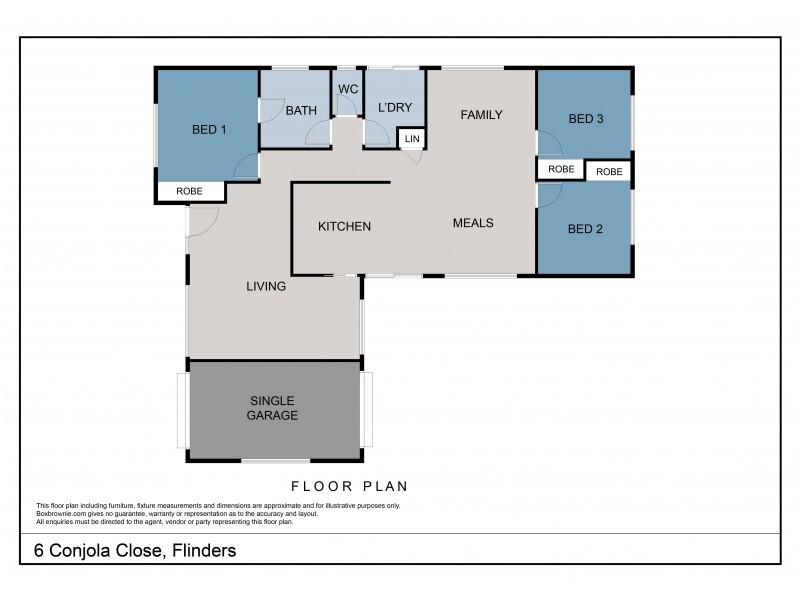 6 Conjola Close, Flinders NSW 2529 Floorplan