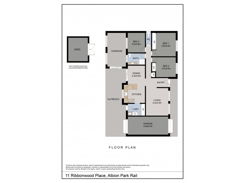 11 Ribbonwood Place, Albion Park Rail NSW 2527 Floorplan