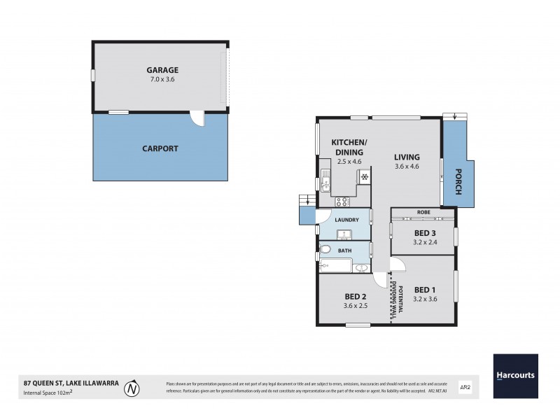 87 Queen Street, Lake Illawarra NSW 2528 Floorplan