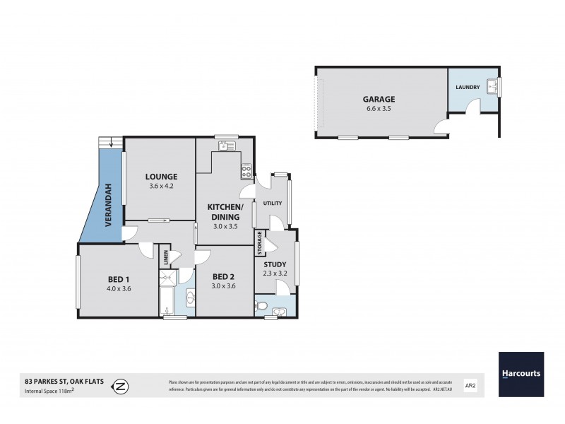 83 Parkes Street, Oak Flats NSW 2529 Floorplan