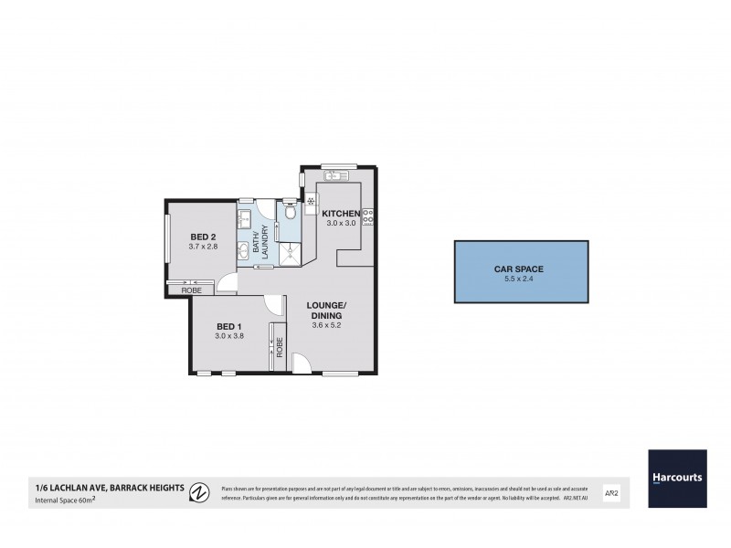 1/6 Lachlan Avenue, Barrack Heights NSW 2528 Floorplan