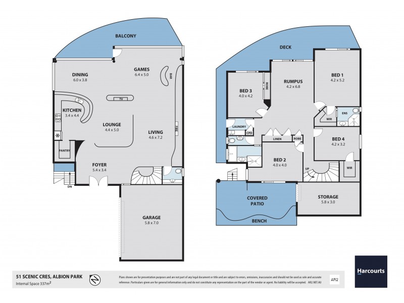 51 Scenic Crescent, Albion Park NSW 2527 Floorplan