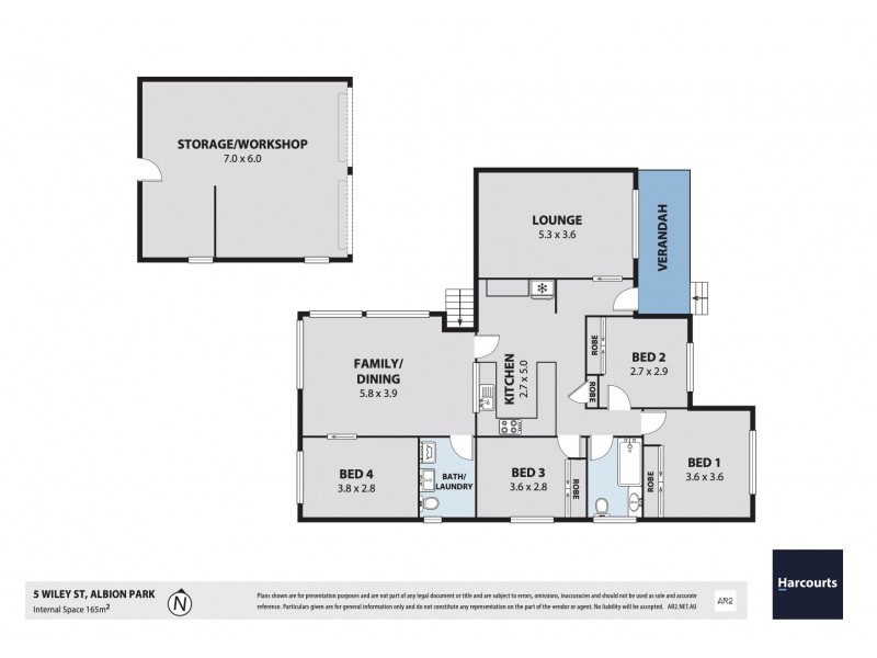 5 Wiley Street, Albion Park NSW 2527 Floorplan