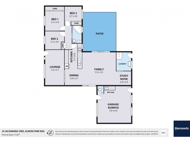 24 Jacaranda Crescent, Albion Park Rail NSW 2527 Floorplan