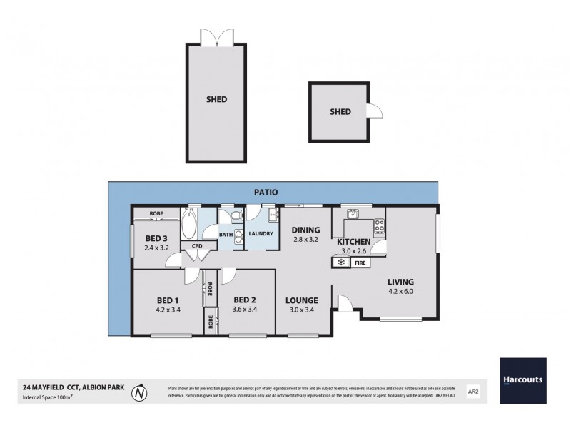 24 Mayfield Circuit, Albion Park NSW 2527 Floorplan