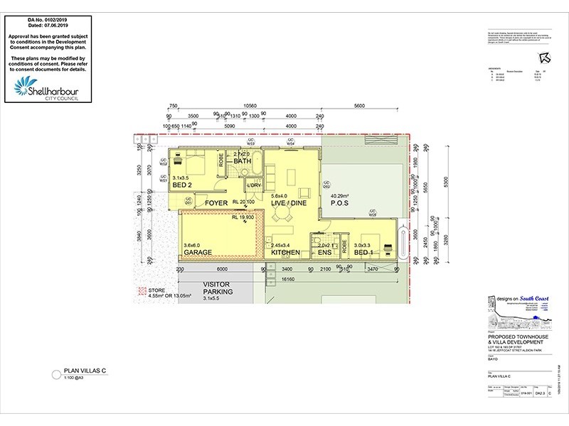 3/14 Jeffcoat Street, Albion Park NSW 2527 Floorplan