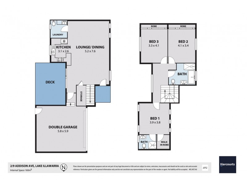 2/29 Addison Avenue, Lake Illawarra NSW 2528 Floorplan